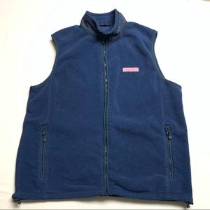 Vineyard Vines, Martha's Vineyard Men’s Full Zip Fleece Vest